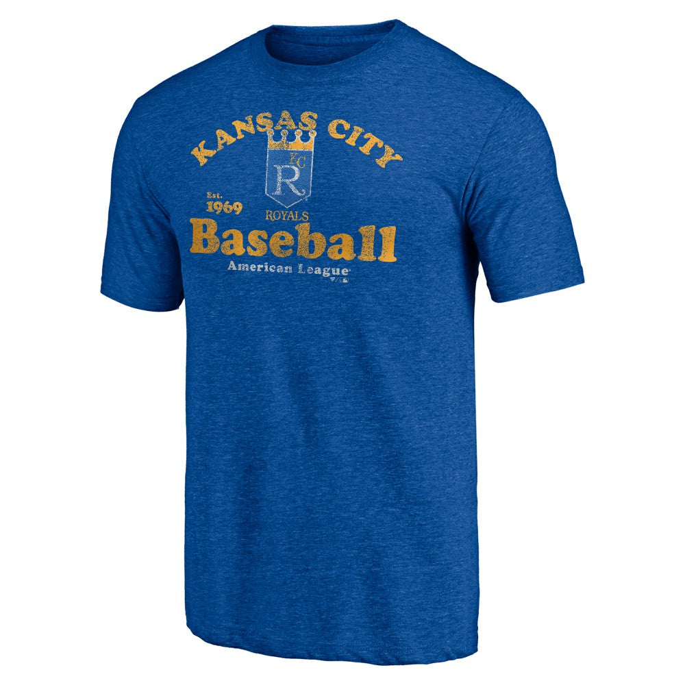 Kansas City Royals Our Game Tri-Blend T-Shirt - Royal - MLB Sale