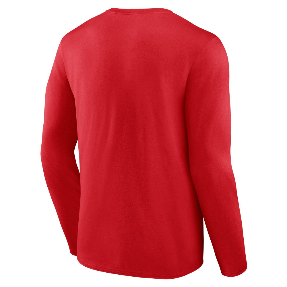 Los Angeles Angels Let's Go Long Sleeve T-Shirt - Red - MLB Online