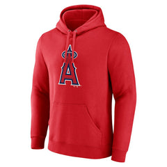 Los Angeles Angels Official Logo Pullover Hoodie - Red - MLB Discount