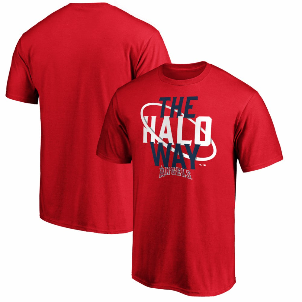 Los Angeles Angels Team Adrenaline T-Shirt - Red - MLB Sale