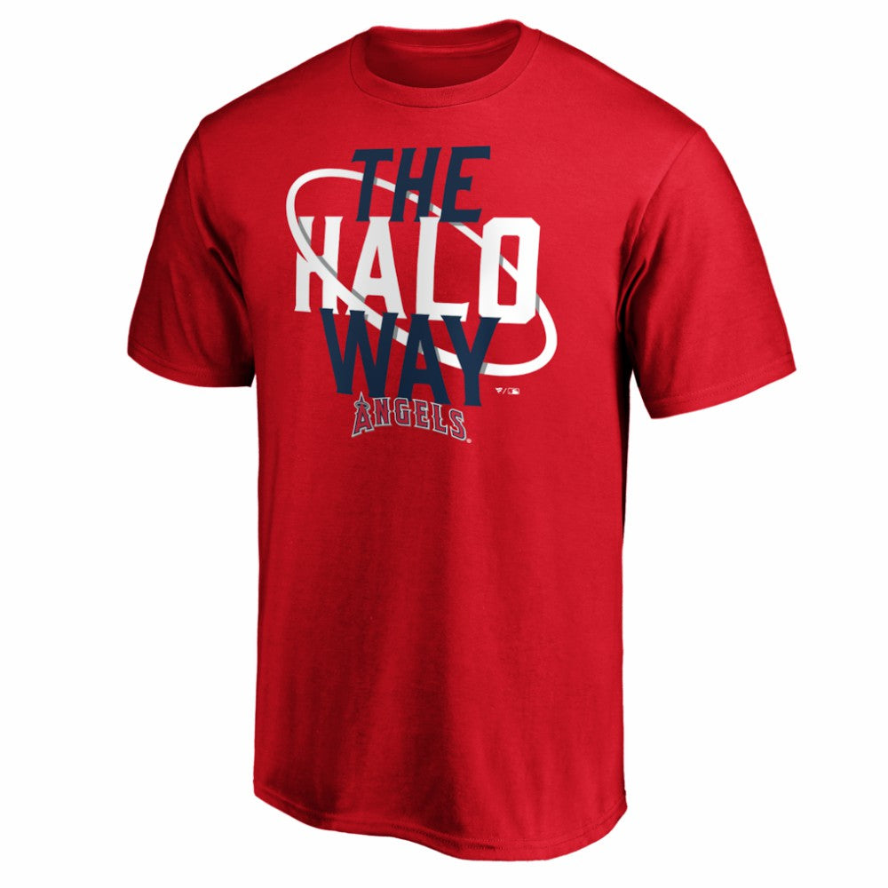 Los Angeles Angels Team Adrenaline T-Shirt - Red - MLB Sale