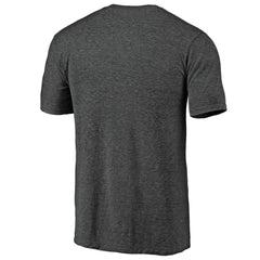 Los Angeles Dodgers Weathered Official Logo Tri-Blend T-Shirt - Charcoal - MLB on Sale