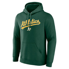 Athletics Series Sweep Pullover Hoodie - Green - MLB on Sale