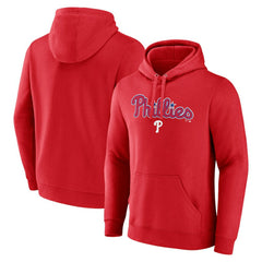Philadelphia Phillies Series Sweep Pullover Hoodie - Red - MLB Online