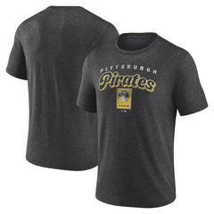 Pittsburgh Pirates Wonderment Tri-Blend T-Shirt - Charcoal - MLB Discount