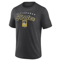 Pittsburgh Pirates Wonderment Tri-Blend T-Shirt - Charcoal - MLB Discount