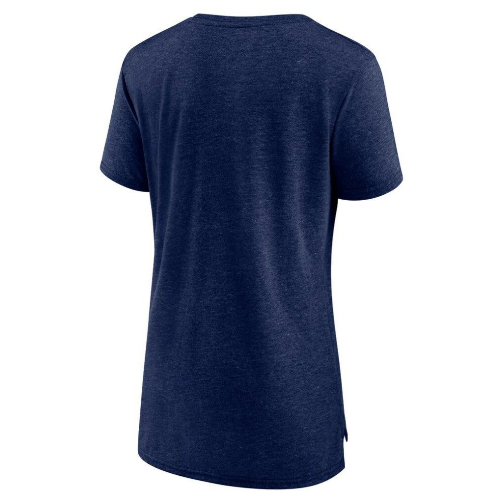 San Diego Padres Women's Toppler Tri-Blend T-Shirt - Navy - MLB Sale