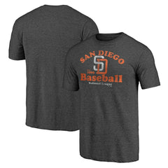 San Diego Padres Our Game Tri-Blend T-Shirt - Charcoal - MLB Discount
