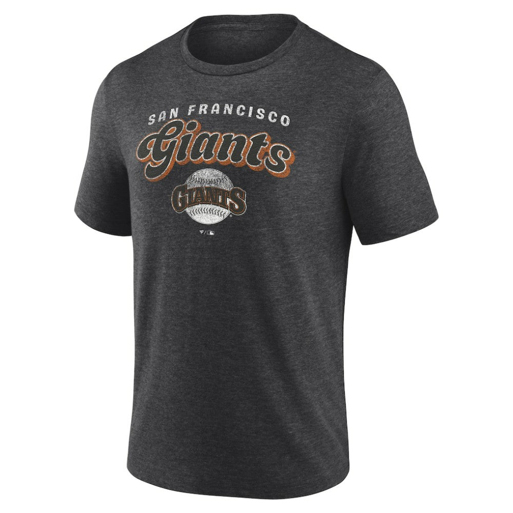 San Francisco Giants Wonderment Tri-Blend T-Shirt - Charcoal - MLB on Sale