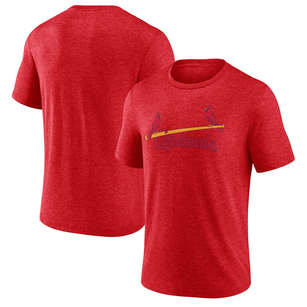 St. Louis Cardinals Cooperstown Series Sweep Tri-Blend T-Shirt - Red - MLB Online
