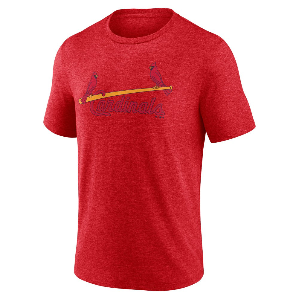 St. Louis Cardinals Cooperstown Series Sweep Tri-Blend T-Shirt - Red - MLB Online
