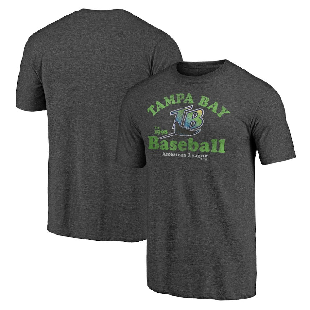 Tampa Bay Rays Our Game Tri-Blend T-Shirt - Charcoal - MLB Online