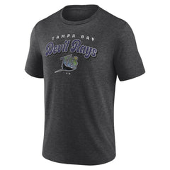 Tampa Bay Rays Wonderment Tri-Blend T-Shirt - Charcoal - MLB Discount