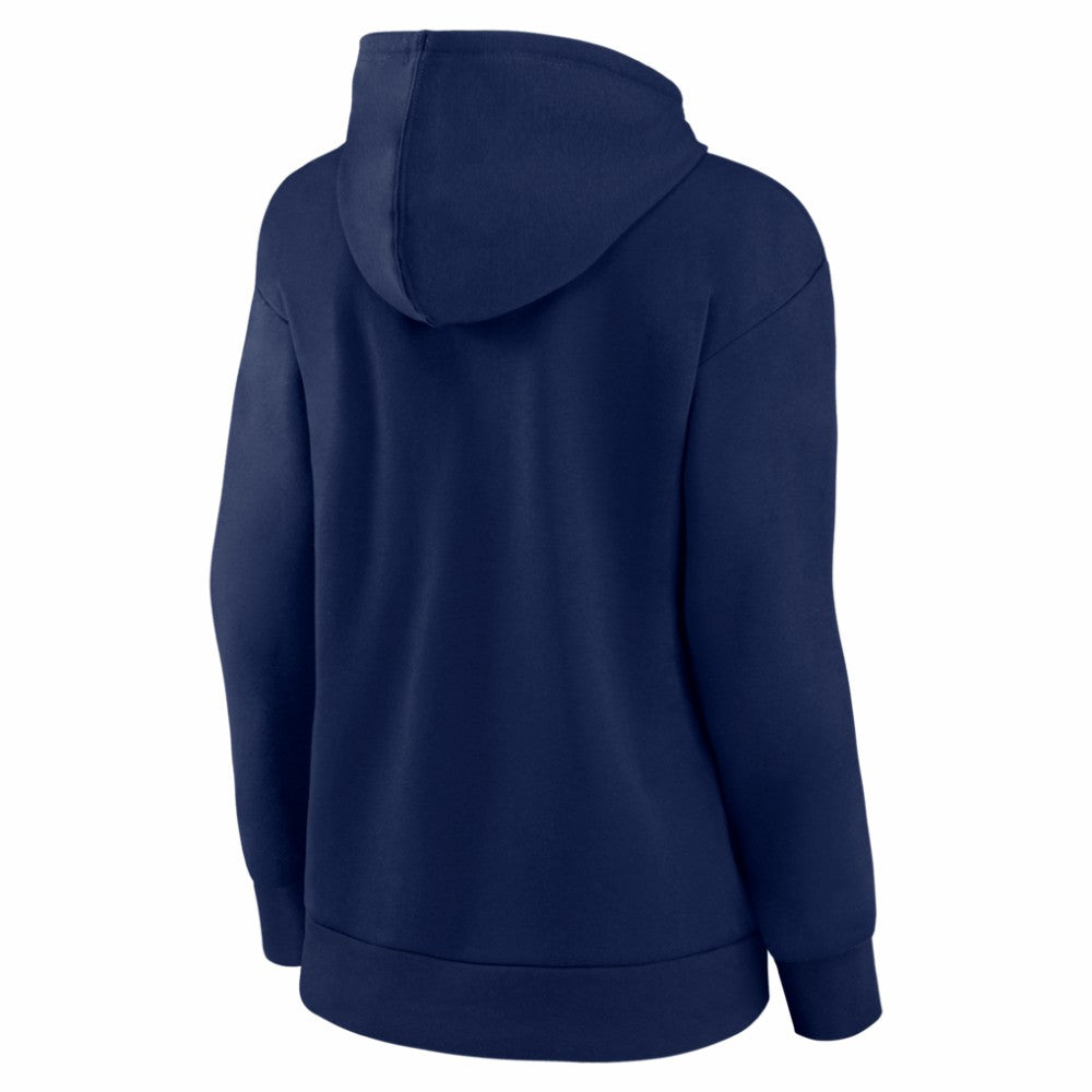 Washington Nationals Women's Distressed Team Pullover Hoodie - Navy - MLB Sale