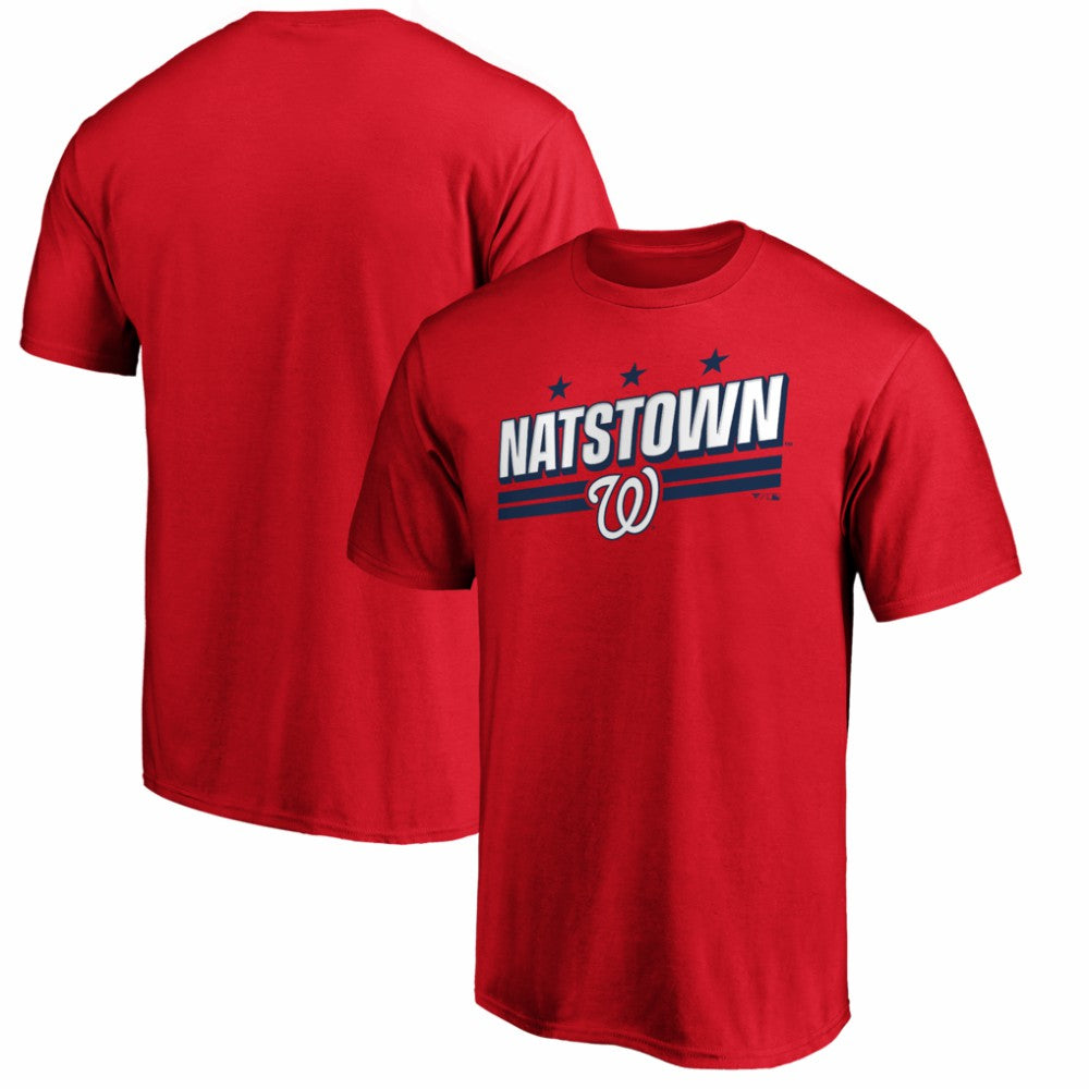 Washington Nationals Team Adrenaline T-Shirt - Red - MLB Lifestyle