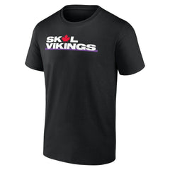 Minnesota Vikings Canada T-Shirt Black