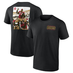 Bryant Young San Francisco 49ers Hall of Fame T-Shirt Black