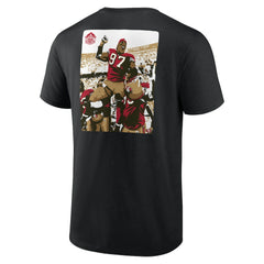 Bryant Young San Francisco 49ers Hall of Fame T-Shirt Black