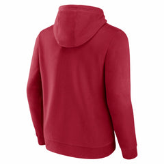 Arizona Diamondbacks Official Wordmark Pullover Hoodie - Red - MLB Lifestyle