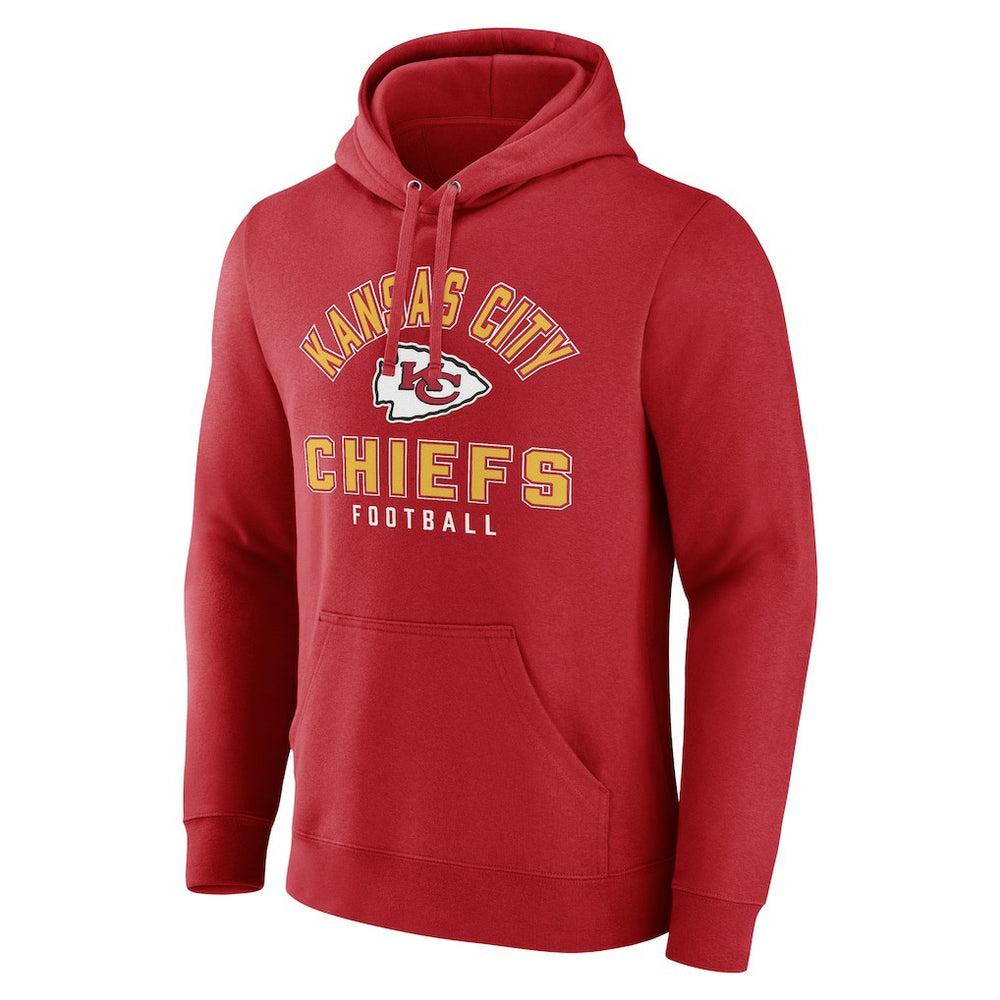 Kansas City Chiefs Between the Pylons Pullover Hoodie Red
