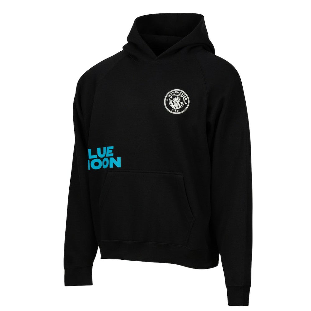Manchester City Sport Design Sweden Overtime Oversized Raglan Hoodie Black