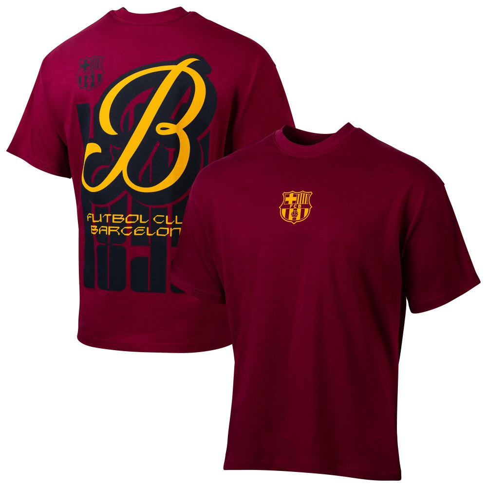 Barcelona Sport Design Sweden Youth Game Day Graphic T-Shirt Red