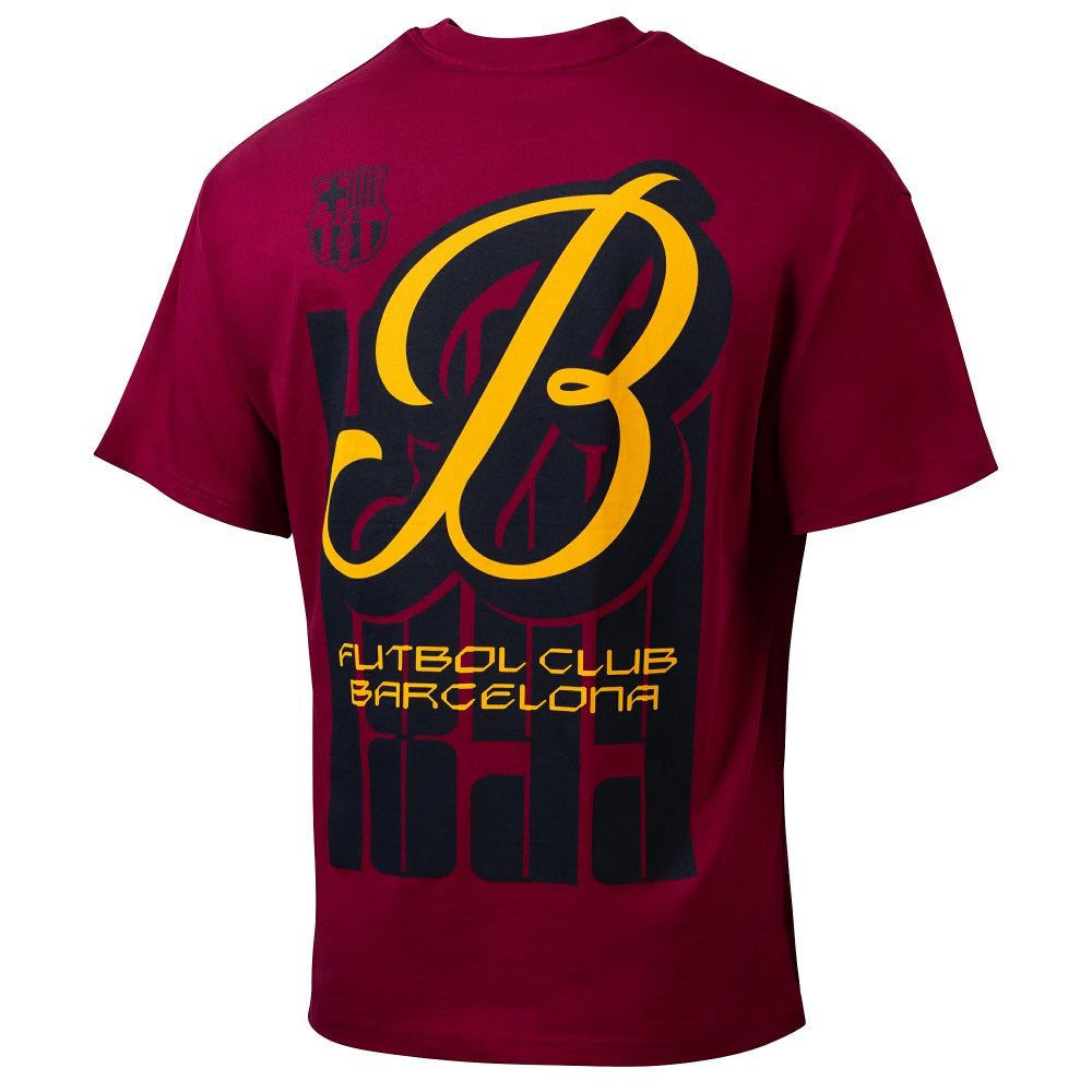 Barcelona Sport Design Sweden Youth Game Day Graphic T-Shirt Red