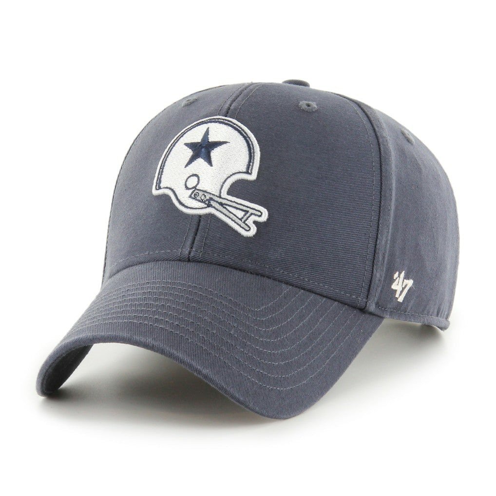 47 brand Dallas Cowboys '47 Legend Vintage Helmet MVP Adjustable Hat Gray