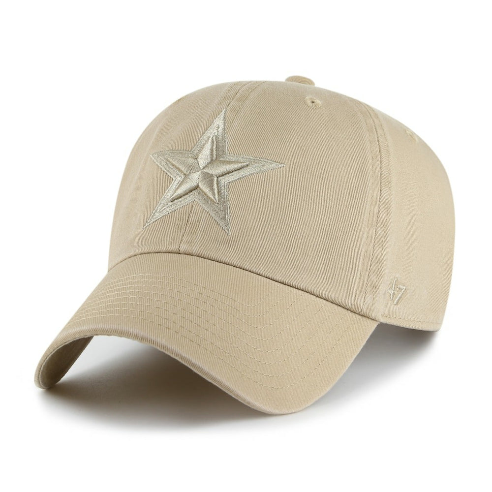 47 brand Dallas Cowboys '47 Tonal Clean-Up Adjustable Hat Khaki