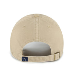 47 brand Dallas Cowboys '47 Tonal Clean-Up Adjustable Hat Khaki