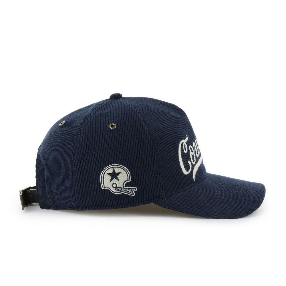 47 brand Dallas Cowboys '47 Golden Age Relaxed Corduroy Hitch Adjustable Hat Navy