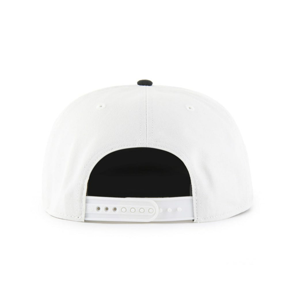 47 brand Dallas Cowboys '47 Foundational Captain Snapback Hat White/Navy
