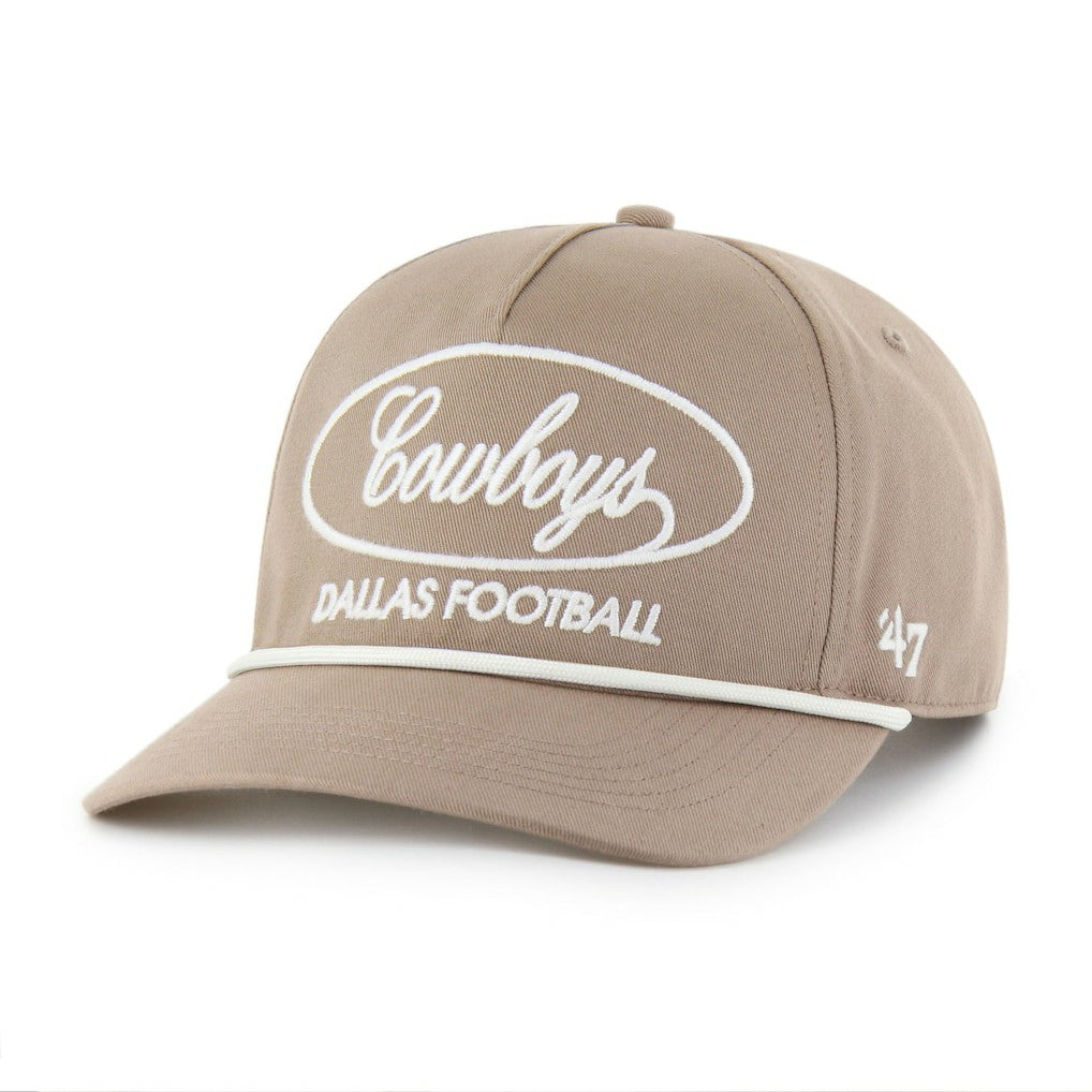 47 brand Dallas Cowboys '47 Foundational Relaxed Hitch Adjustable Hat Brown