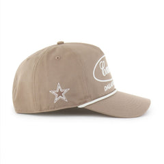 47 brand Dallas Cowboys '47 Foundational Relaxed Hitch Adjustable Hat Brown