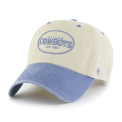 47 brand Dallas Cowboys '47 Breaking Trail Clean Up Adjustable Hat Khaki