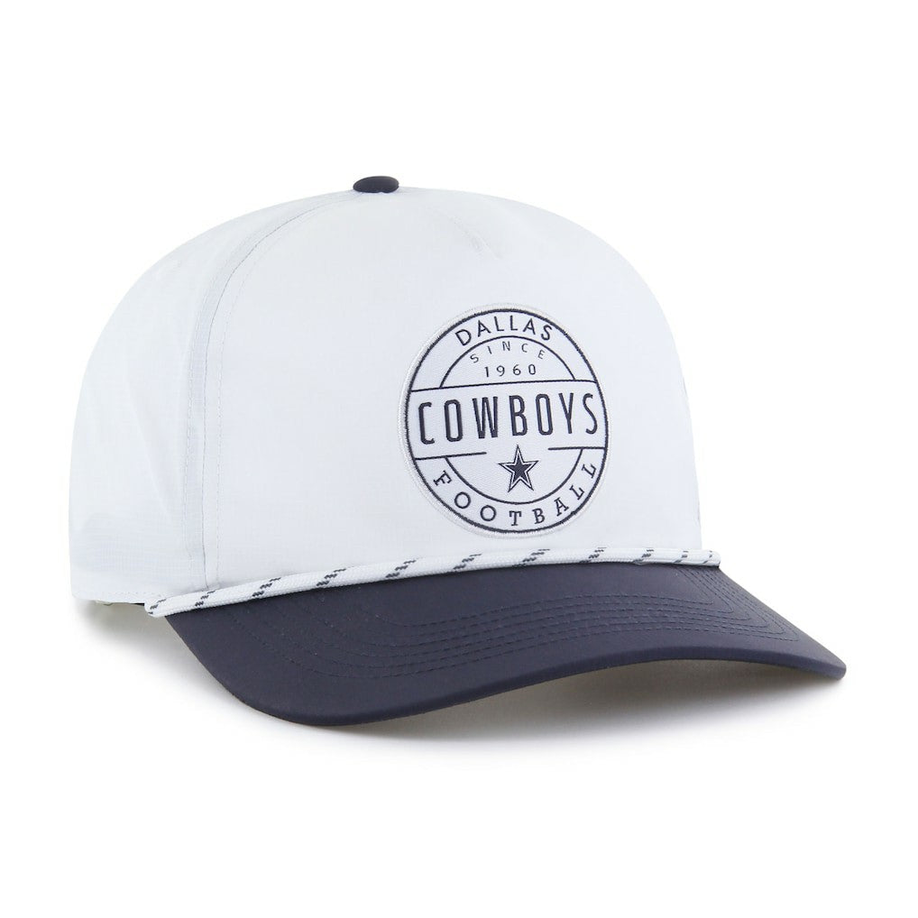47 brand Dallas Cowboys '47 Suburbia Hitch Two-Tone Adjustable Hat White/Navy