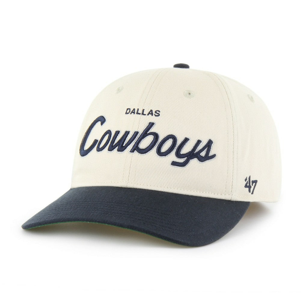 47 brand Dallas Cowboys '47 Crosstown Franchise Two-Tone Relaxed Flex Hat Cream