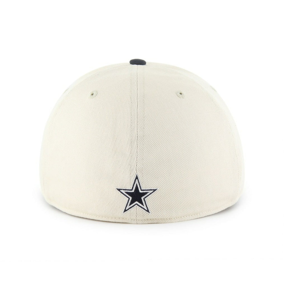 47 brand Dallas Cowboys '47 Crosstown Franchise Two-Tone Relaxed Flex Hat Cream