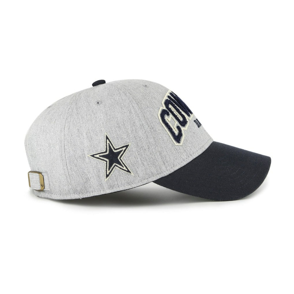 47 brand Dallas Cowboys '47 Standish MVP Adjustable Hat Heather Gray