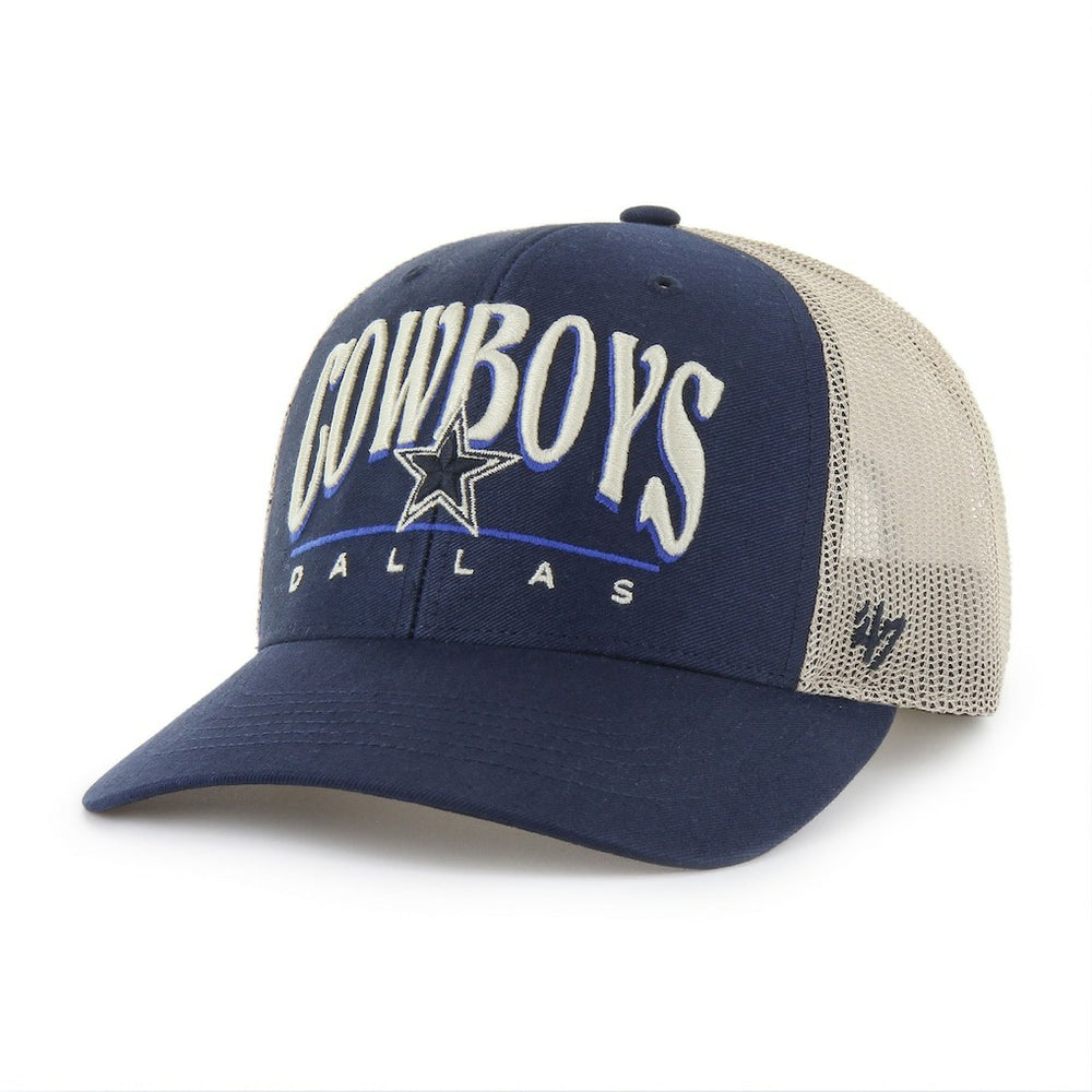 47 brand Dallas Cowboys '47 Arid Adjustable Trucker Hat Navy