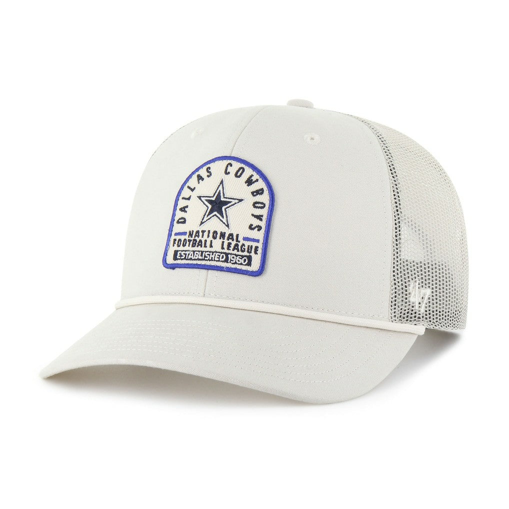 47 brand Dallas Cowboys '47 Gravestone Trucker Adjustable Hat Cream