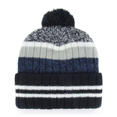 47 brand Dallas Cowboys '47 Quiver Cuffed Pom Knit Hat Navy