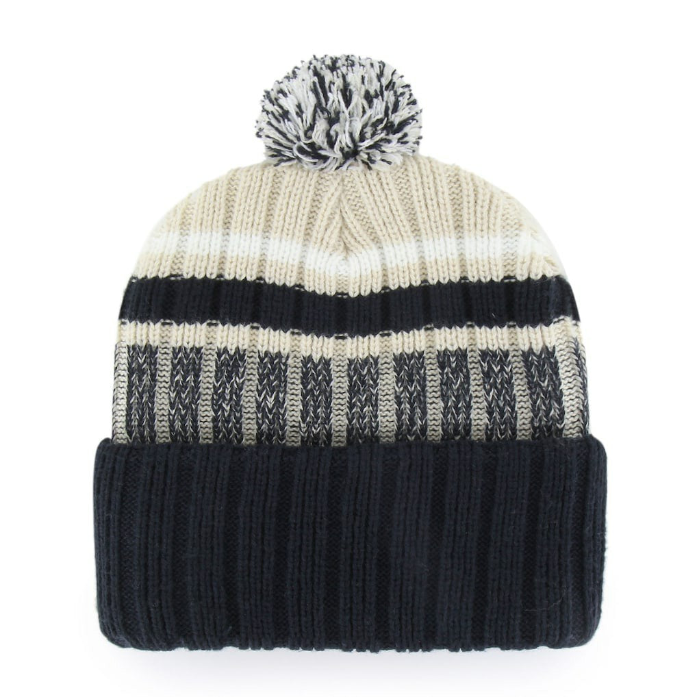 47 brand Dallas Cowboys '47 Long Range Cuffed Knit Hat with Pom Navy