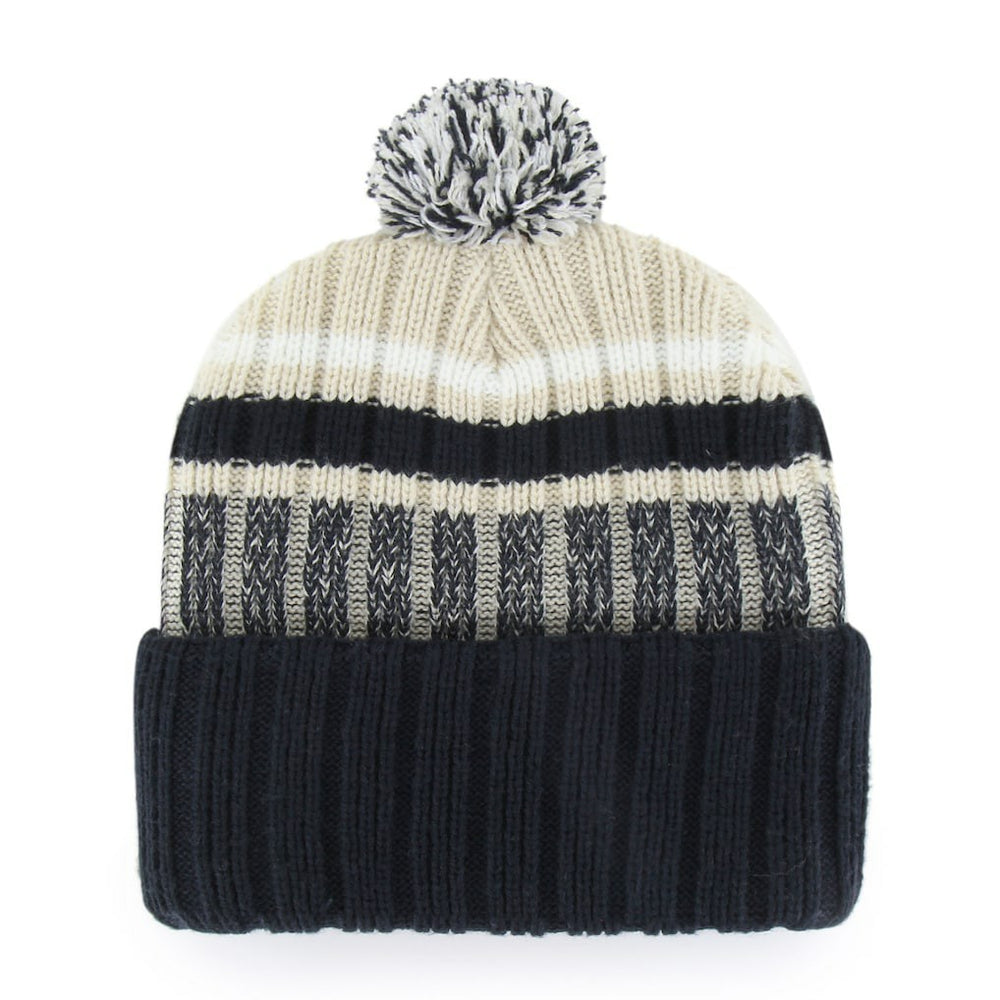 47 brand Dallas Cowboys '47 Long Range Cuffed Knit Hat with Pom Navy