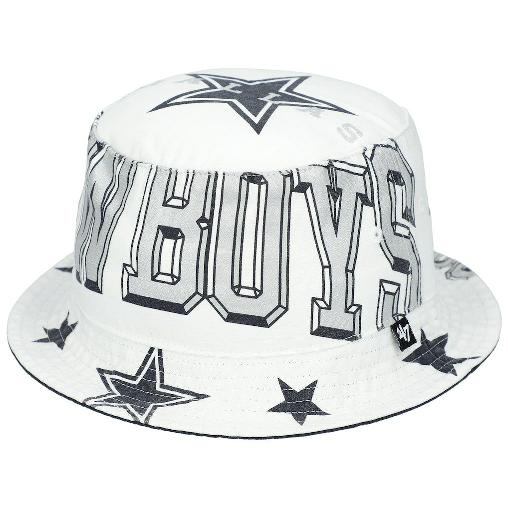47 brand Dallas Cowboys '47 Women's Energize Bucket Hat White