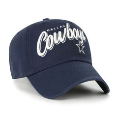 47 brand Dallas Cowboys '47 Women's Ariana Clean Up Adjustable Hat Navy