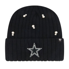 47 brand Dallas Cowboys '47 Women's Claudette Cuffed Knit Hat Black