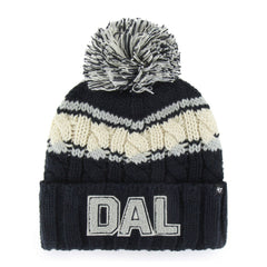47 brand Dallas Cowboys '47 Women's Emma Cuffed Knit Hat with Pom Navy