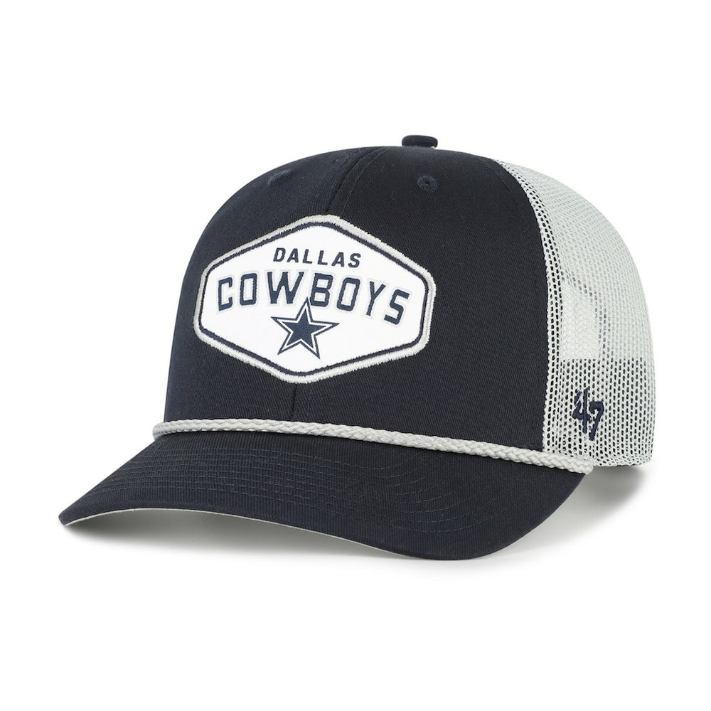 47 brand Dallas Cowboys '47 Youth Ace Out Rope Trucker Adjustable Hat Navy