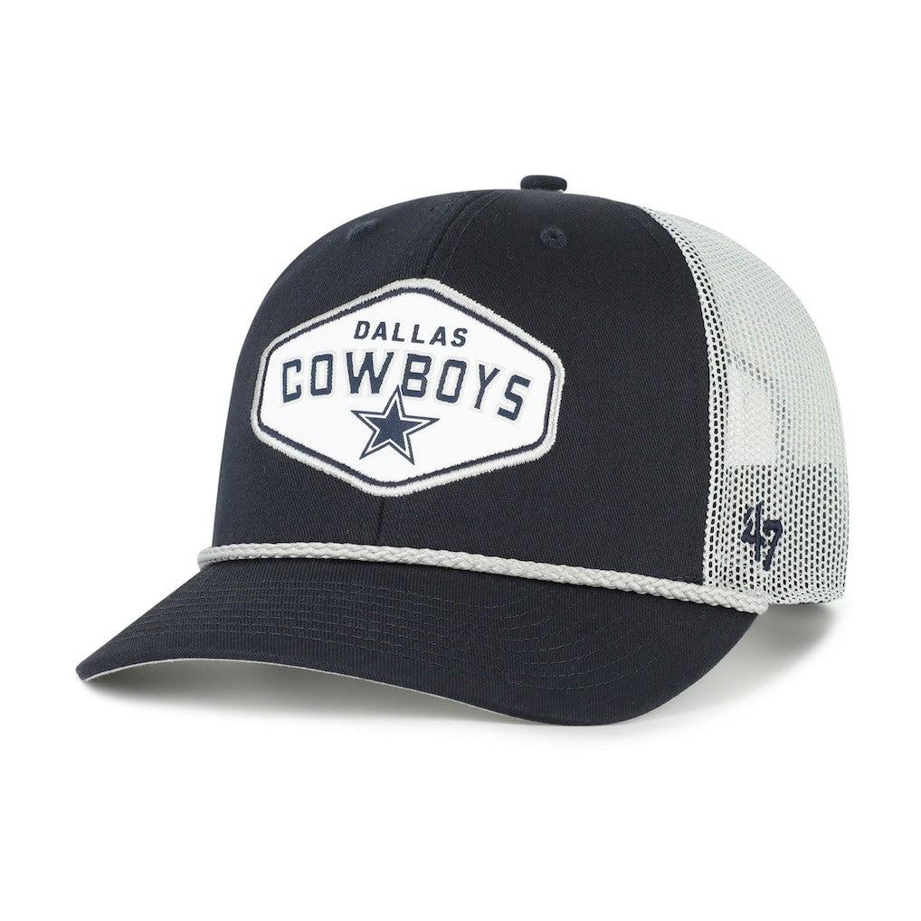 47 brand Dallas Cowboys '47 Youth Ace Out Rope Trucker Adjustable Hat Navy